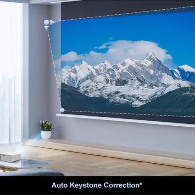 Main image of Projector High Definition Portable Intelligent Home Theater for Household Use
