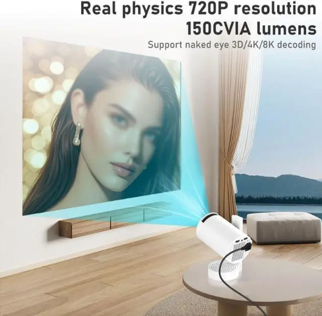 Main image of Portable Projector for Home Living Room Wall Mounted Cinema