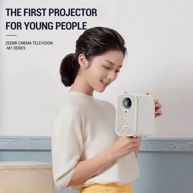 Alt view image 2 of 6 - MINI Projector LCD Home Theater Conference Bedroom 720P Portable for Office