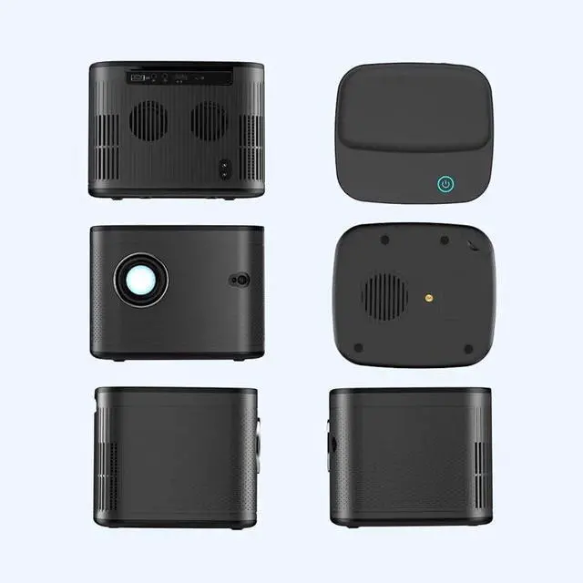 Alt view image 7 of 7 - Projector 4K Keystone Correction Video Projectors 12000 Lumens Home Theater LED Beamer