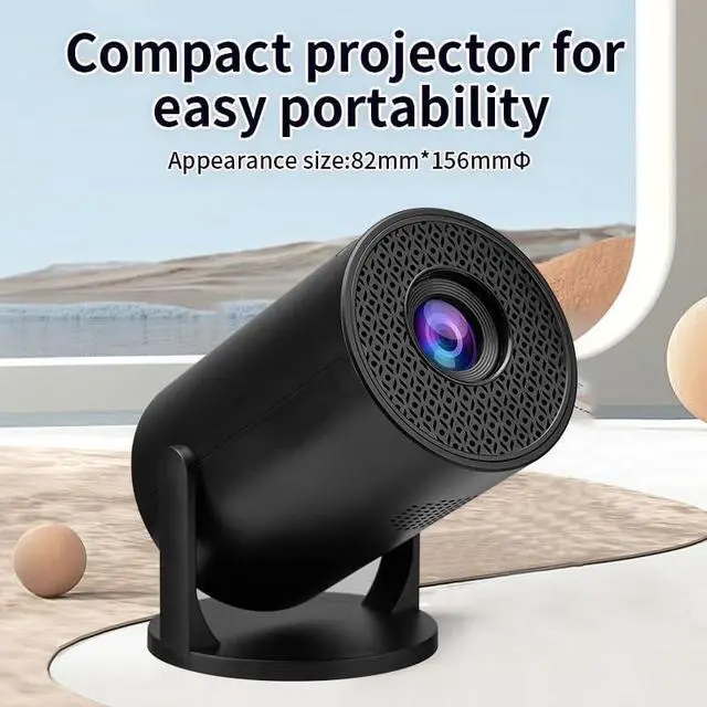 Alt view image 2 of 7 - Home Portable Projector with High Definition Video Wired Connection Capabilities
