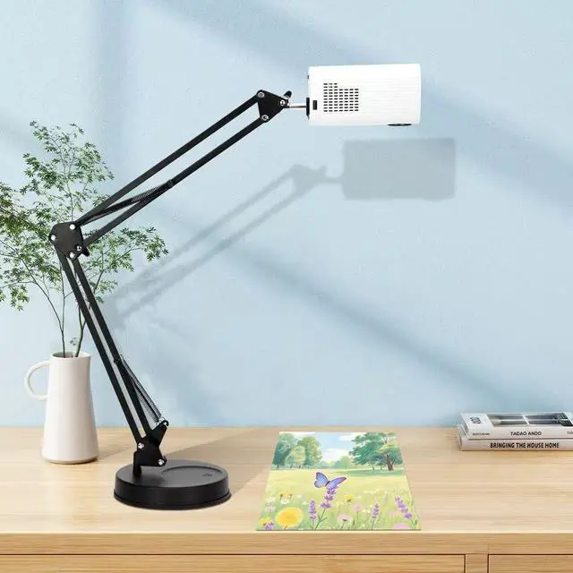Alt view image 3 of 5 - Integrated Art Projector Kit, Adjustable Focus Tracking Projection, Wi Fi/USB Connection For Mobile Phones And Tablets, Home Creative Painting Classroom Learning.(European regulations)