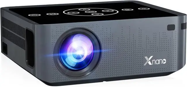 Main image of Portable Projector with WiFi and Bluetooth, 1080P Supported HD Movie Projector, Ideal for Bedroom, Outdoor and Office Use, Compatible with Smartphones, Laptops and TV Sticks