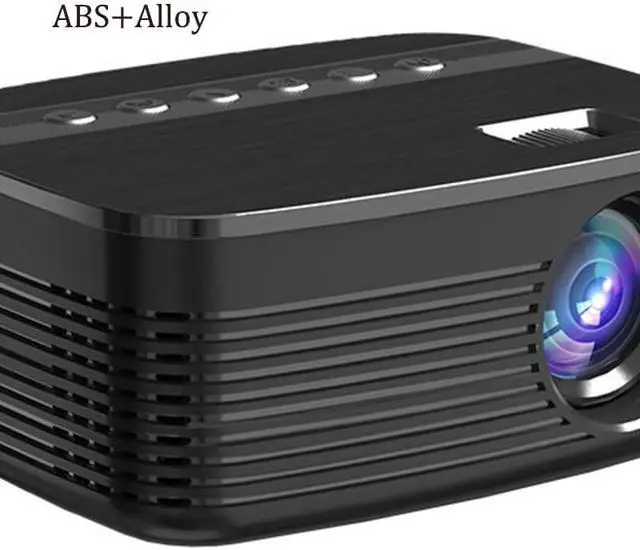 Alt view image 5 of 6 - Projector for Home Bedroom Wall Projection Machine High Definition 1080p