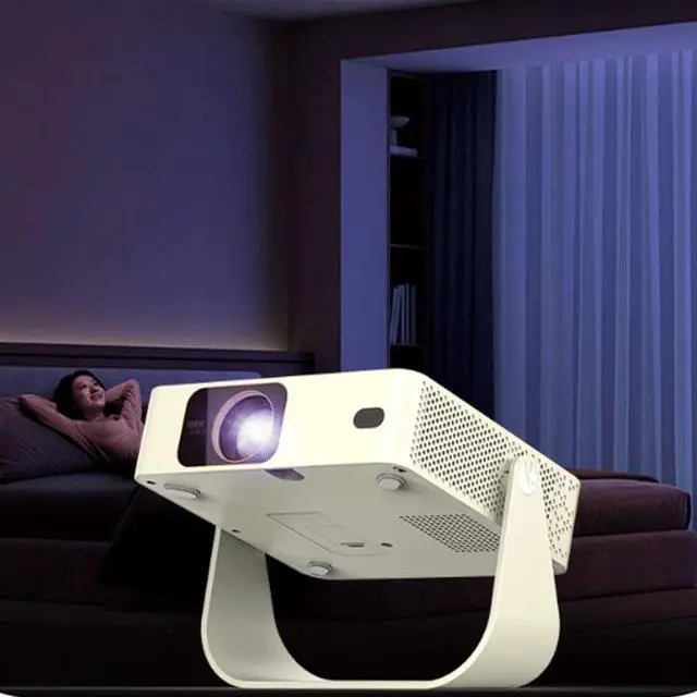 Alt view image 3 of 6 - Projector High Definition Bedroom Wall Mounted Portable