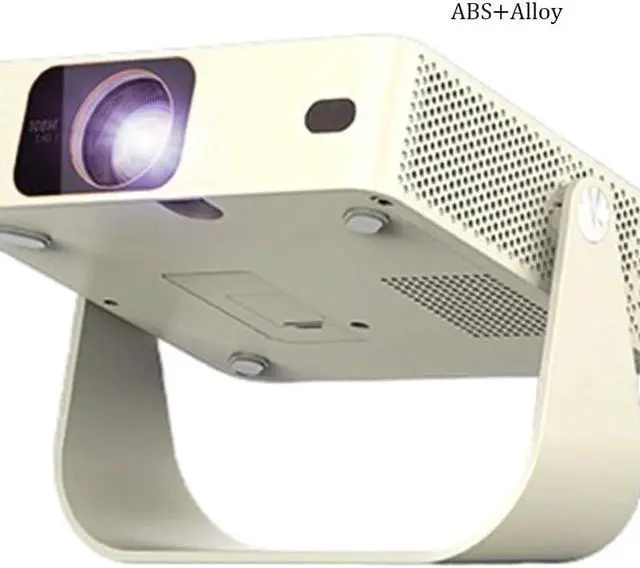 Alt view image 6 of 6 - Projector High Definition Bedroom Wall Mounted Portable