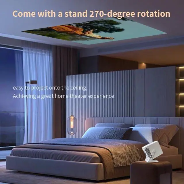 Main image of The Projector Comes with Built in Pan Tilt Making It Portable Easy to Handle