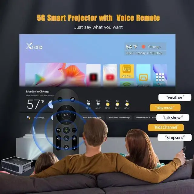 Main image of Full HD Laser DLP Home Theater and Gaming Laser Projector