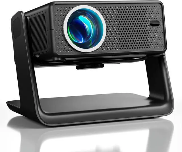 Alt view image 3 of 5 - Mini Projector with WiFi and Bluetooth, 1080P Projector 12000 Lumens, Built-in Apps