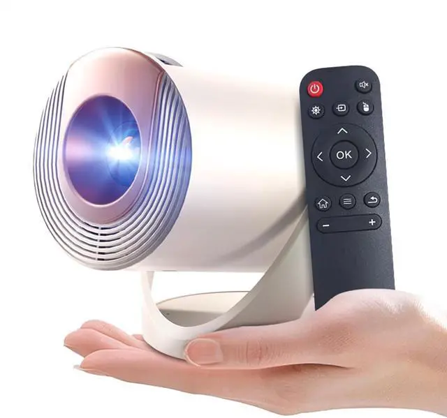 Main image of Mini Projector with WiFi and Bluetooth & Android 4K Protable Smart Projector Auto Vertical Keystone Compatible with HDMI/Smartphone/USB for Movie/Gaming