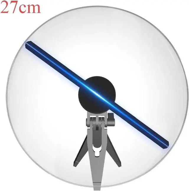 Alt view image 4 of 5 - LIAMOS 3D Holographic Fan Projector, Aerial Stereoscopic Imaging, Dazzling, Display 3D Photon Advertising Machine.,High-Resolution 3D Hologram