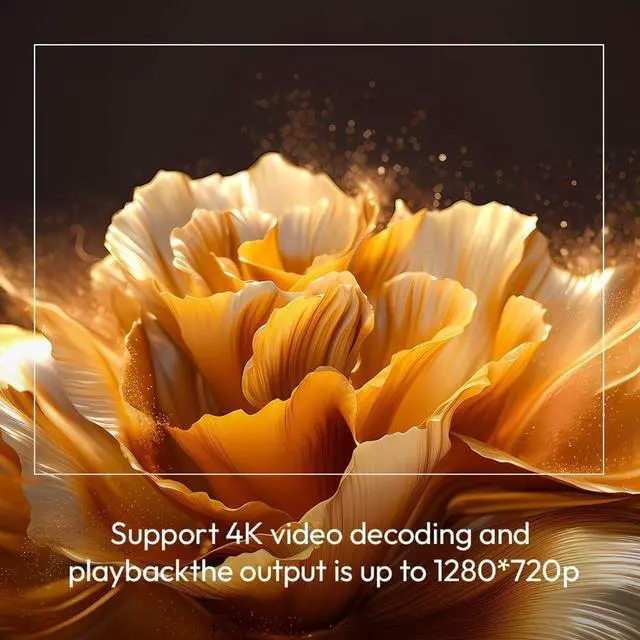 Alt view image 3 of 5 - Android 11.0 1080P Projector with 5G WiFi Lamp Portable Projectors 4K Support HD Video Home Projector US Plug