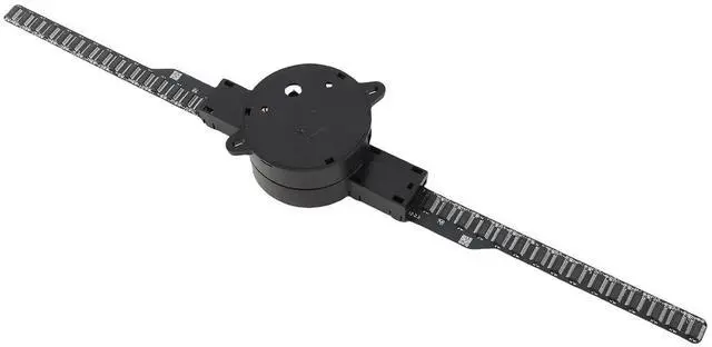 Main image of Sanpyl 3D Hologram Fan, 100240V Custom Edit Borderless Image 2000x224 3D Hologram Fan 176 Degree Viewing Angle, 224 LEDs for Store (US Plug 100 to 240V)