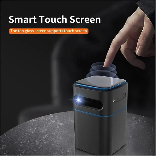 Alt view image 5 of 5 - Video Projector 4k WiFi HD Home Wireless 1080P LED Pocket Small Portable Small Projectors Applied to Home s, Videos, Parties, and Outdoor Activities