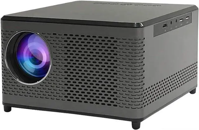 Main image of HD 1080P LED Projector For Home 7200 Lumens Wifi Mirroring USB Speakers (T10w 24.3*16.8*13cm)