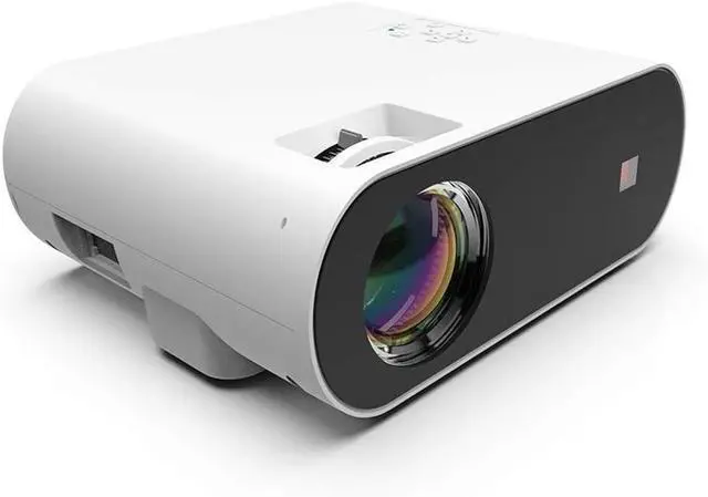 Main image of HD Home Video Projector Brightness with Display Home Movie Projector 1080P Supported Compatible with Lumens Support Projector 300-1200 Inch Display Shooting Distance 1.25-2.5M