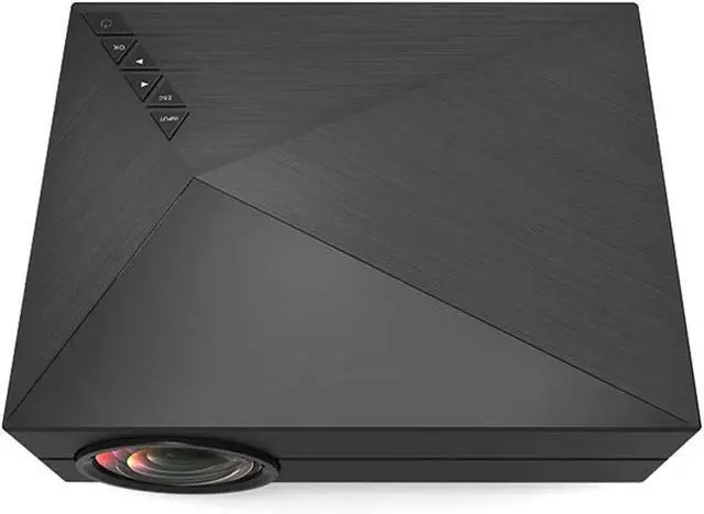 Alt view image 5 of 6 - Mini 1080P Home Theater Projector, Portable LED Projector 30-130 Inch Projection Size, Compatible with HDMI/VGA/USB/AV, TV Stick, PS4 Etc.