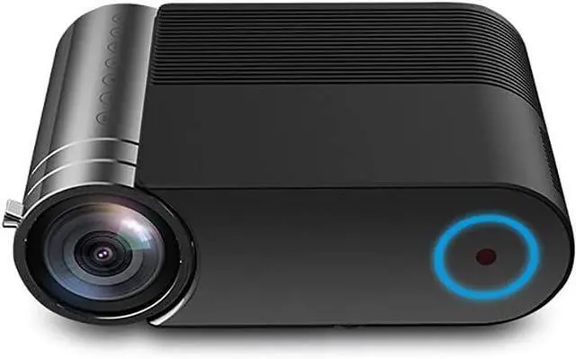 Main image of Home high-Definition Mini led Micro projectors, Smart projectors, Suitable for Business, Office, School Teaching, Family Meetings, etc. Black