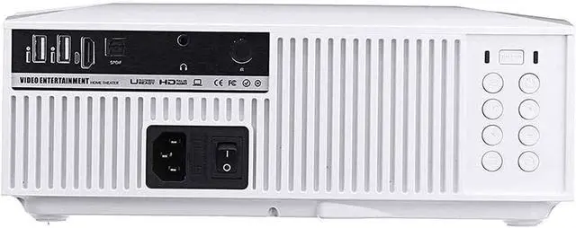 Alt view image 5 of 7 - Video Projectors, LCD Video Projector Office Presentation Overhead Projectors Theater Video Projector 4200 Lumens LCD Projector for Office and Living Room