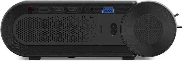 Alt view image 5 of 6 - Video Projectors, Video Game Projector Office Products Basic Version Mini Projector 720x1080 250 Lumens LED Projector for Office and Living Room