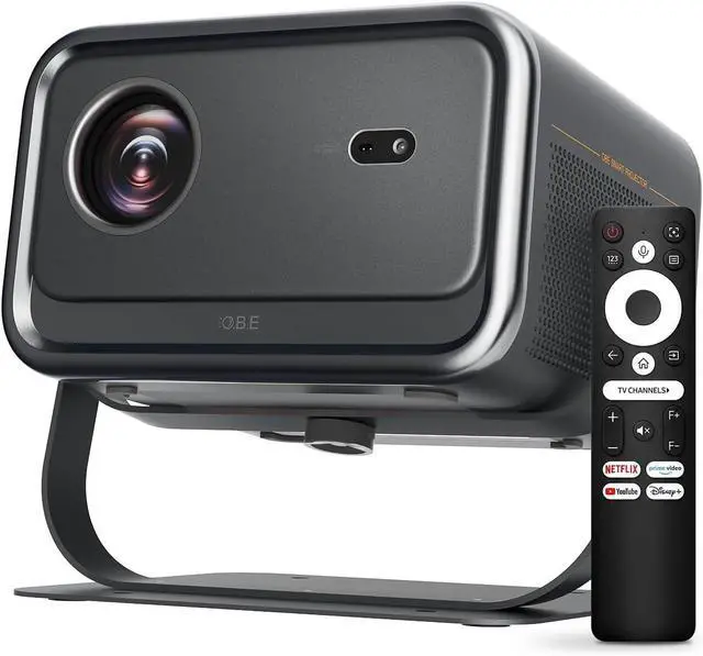 Main image of OBE 1000 ANSI Lumens Projector with Wifi and Bluetooth, 4K Home Movie,Dolby