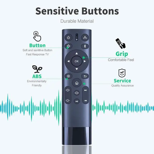 Alt view image 3 of 5 - Universal Replacement Remote for ViewSonic M1/M2/X Series Projectors (M1 Pro/M2e/X11/X2/TX10HD-4K) & Gen 2,VS18245 A-00010467,CDE3200-LModels