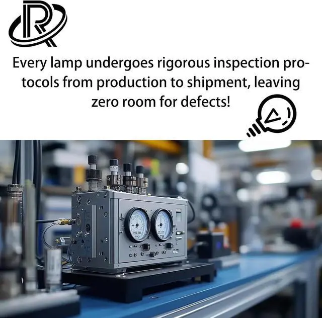 Alt view image 5 of 6 - NP12LP Original Replacement Projector Lamp Bulb for NEC NP4100 NP4100W for VIVITEK D5530 D5600 D6000 D6010 D6500 D6510 D6515 D6520 DU6675 DW6030 DW6035 DX6535 with Housing