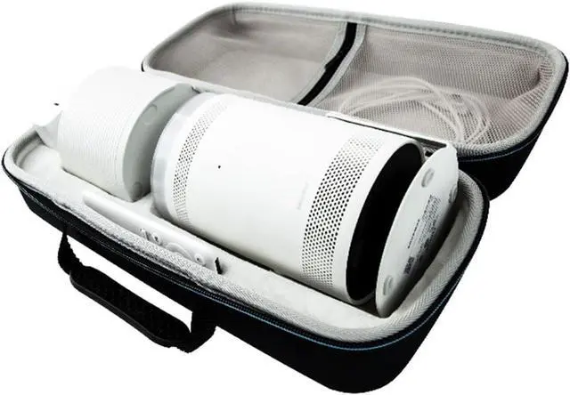 Alt view image 2 of 7 - EVA Hard Case for Samsung The Freestyle Projector & Battery Base,The Freestyle Projector All Accessories Carrying Travel Storage Bag
