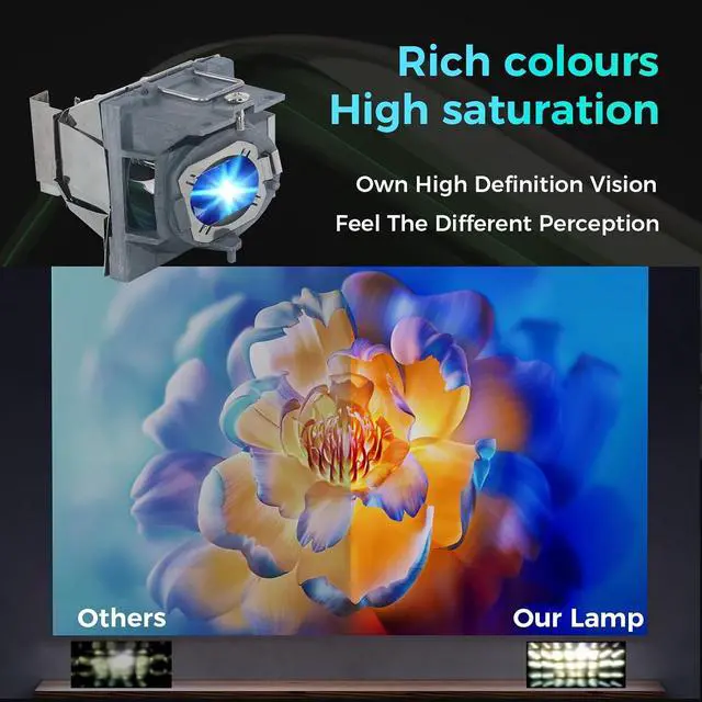 Alt view image 3 of 6 - RLC-108 Hight Quality Replacement Projector Lamp Bulb for Viewsonic PA503S PA503X PG603X PS600X PA500S PS501X PA502XE PA502SE PA503XP PA503SP VS16905 VS16909 with Housing