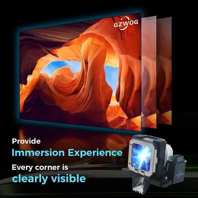 Alt view image 4 of 6 - PK-L2312U Hight Quality Replacement Projector Lamp Bulb for JVC DLA-RS66 DLA-X35 DLA-RS56 DLA-X95R DLA-RS46 DLA-X700R DLA-X500R DLA-X55R DLA-X75 DLA-X75R with Housing