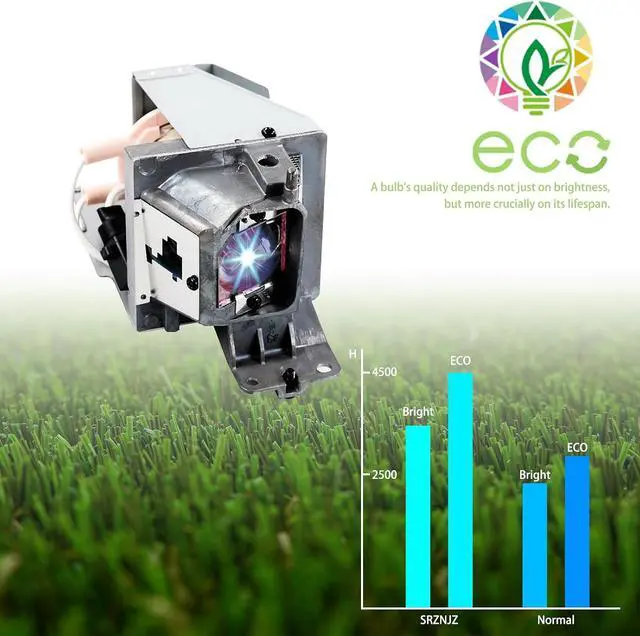 Alt view image 2 of 6 - BL-FU195A Original Replacement Projector Lamp Bulb for OPTOMA HD142X HD27 DW441 H115 S341 TW342 W340 W341 W345 W355 X341 X345 X355 DS421 DS431 EH331 H114 H183X with Housing