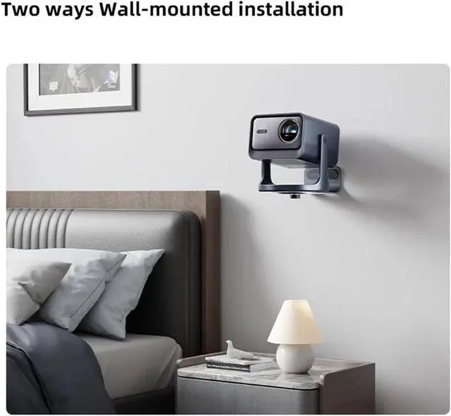 Alt view image 5 of 5 - Projector Wall Mount Bracket Compatible for Hisense C1 C2 Series