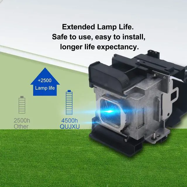 Alt view image 3 of 6 - ET-LAA110 Lamp Original Bulb with Housing Projector Replacement Lamp for Panasonic PT-AH100 PT-LZ370E PT-AR100 PT-AR100U PT-AH1000E