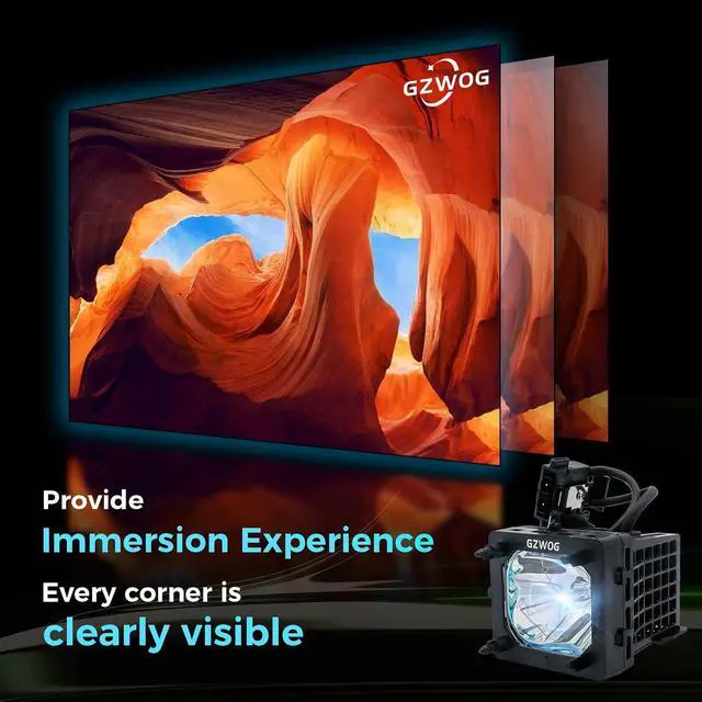 Alt view image 4 of 6 - XL-5200 Premium Quality Replacement Projection TV Lamp Bulb for Sony KDS-50A2000 KDS-55A2000 KDS-50A2020 KDS-55A2020 KDS-50A3000 KDS-55A3000 KDS-60A2000 KDS-60A2020 KDS-60A3000 with Housing