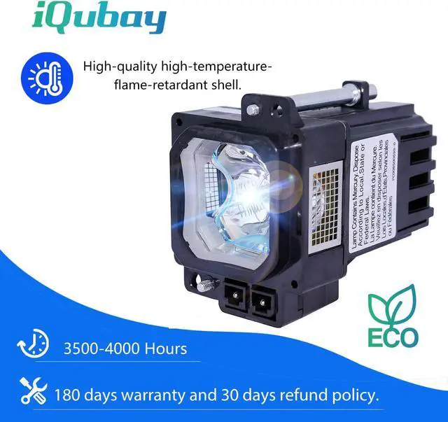 Alt view image 2 of 6 - A+ Quality BHL-5010-S Replacement Projector Lamp for JVC DLA-20U DLA-HD350 DLA-HD550 DLA-HD750 DLA-HD950 DLA-HD990 DLA-RS10 DLA-RS15 DLA-RS20 DLA-RS25 DLA-RS35