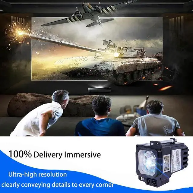 Alt view image 5 of 6 - A+ Quality BHL-5010-S Replacement Projector Lamp for JVC DLA-20U DLA-HD350 DLA-HD550 DLA-HD750 DLA-HD950 DLA-HD990 DLA-RS10 DLA-RS15 DLA-RS20 DLA-RS25 DLA-RS35