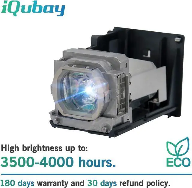 Alt view image 2 of 6 - VLT-HC5000LP VLT-HC7000LP RLC-032 Replacement Projector Lamp Bulb for Mitsubishi HC4900 HC4900W HC5000 HC5000BL HC5500 HC6000 HC6050 HC6500 HC7000 Viewsonic Pro8100 HD9900 HC6000BL with housing