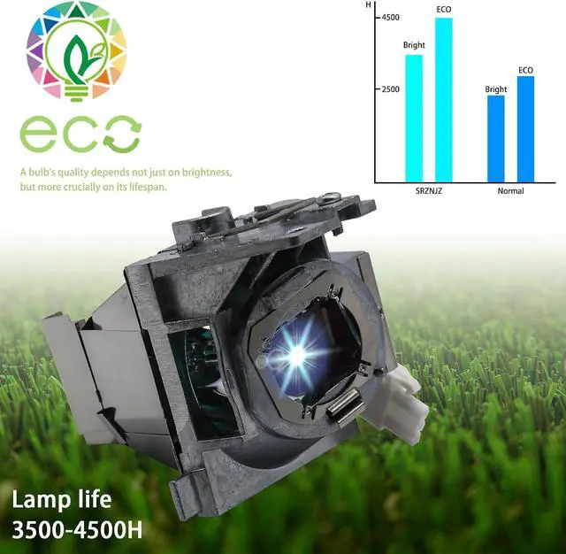 Alt view image 2 of 6 - 5J.JGT05.001 Original Replacement Projector Lamp Bulb for BENQ MH733 TH671ST with Housing