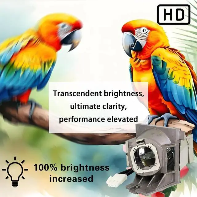 Alt view image 4 of 7 - 5J.JGT05.001 Replacement Projector Lamp Bulb for MH733 TH671ST Projector Lamp with Housing