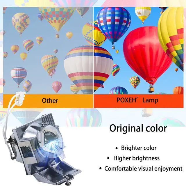Alt view image 3 of 6 - A+ Quality RLC-116 for VIEWSONIC PX700HD PG700WU Replacement Projector Lamp Bulb with Housing