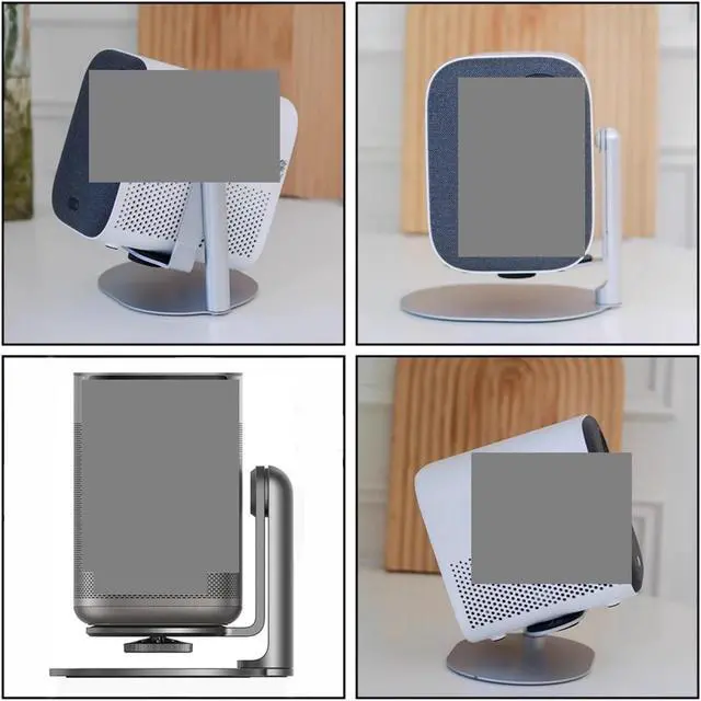 Alt view image 4 of 4 - Ceiling Table Wall Mount Multi-Angle Projector Stand Rotatable Halo