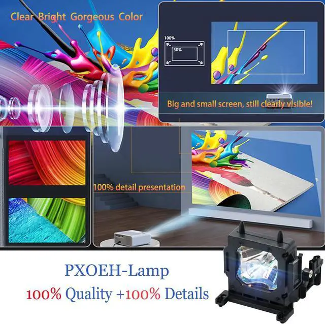 Alt view image 4 of 6 - A+ Quality LMP-H210 for Sony VPL HW45 HW65 VPL-HW45ES VPL-HW45EW VPL-HW65ES VPL-VW65ES Premium Quality Replacement Projector Lamp Bulb with housing