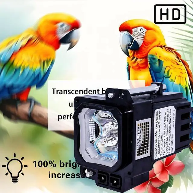 Alt view image 4 of 7 - BHL-5010-S Replacement Projector Lamp Bulb for JVC DLA-20U DLA-HD350 DLA-HD550 DLA-HD750 DLA-HD950 DLA-HD990 DLA-RS10 DLA-RS15 DLA-RS20 DLA-RS25 DLA-RS35 Projector Lamp with Housing