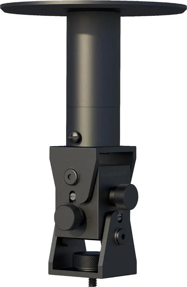 Main image of Single Hole Projector Ceiling Mount, 5 or 8in Height, Black,S1320