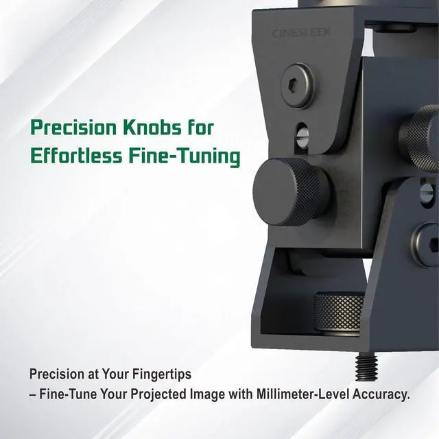 Alt view image 4 of 7 - Single Hole Projector Ceiling Mount, 5 or 8in Height, Black,S1320