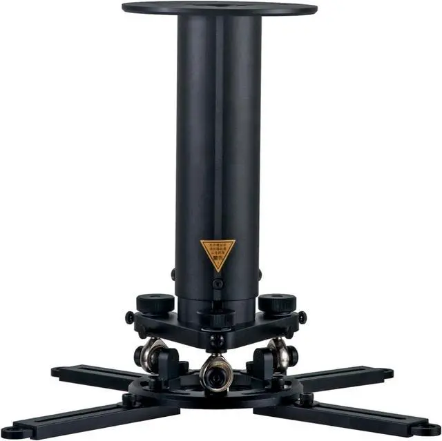 Main image of Projector Ceiling Mount, 11-18in Height, 55lbs Max, Black, LC2845
