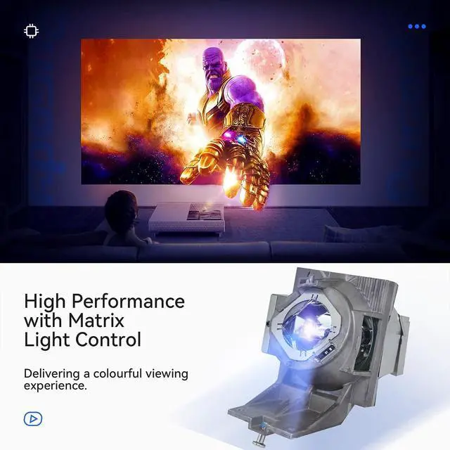 Alt view image 4 of 6 - A+ Quality RLC-117 Replacement Projector Bulb Lamp for Viewsonic PG705HD PG705WU PX727-4K PX747-4K with Housing