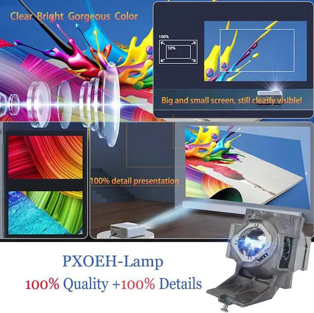 Alt view image 4 of 6 - A+ Quality RLC-117 Replacement Projector Bulb Lamp for Viewsonic PG705HD PG705WU PX727-4K PX747-4K with Housing