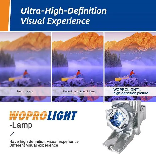Alt view image 3 of 5 - RLC-117 for Viewsonic PG705HD PG705WU PX727-4K PX747-4K Replacement Projector Original Quality Lamp Bulb with Housing