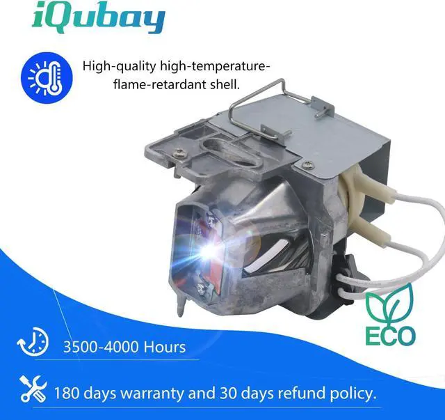 Alt view image 2 of 6 - BL-FU245A A+ Quality for Optoma EH412ST EH412 W412 X412 HD39HDR GT1080HDR Projector Replacement Lamp Bulb with Housing